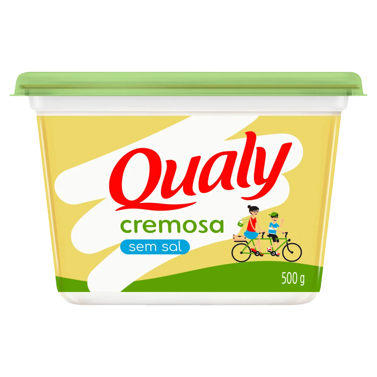 Margarina Cremosa Qualy sem Sal 500G
