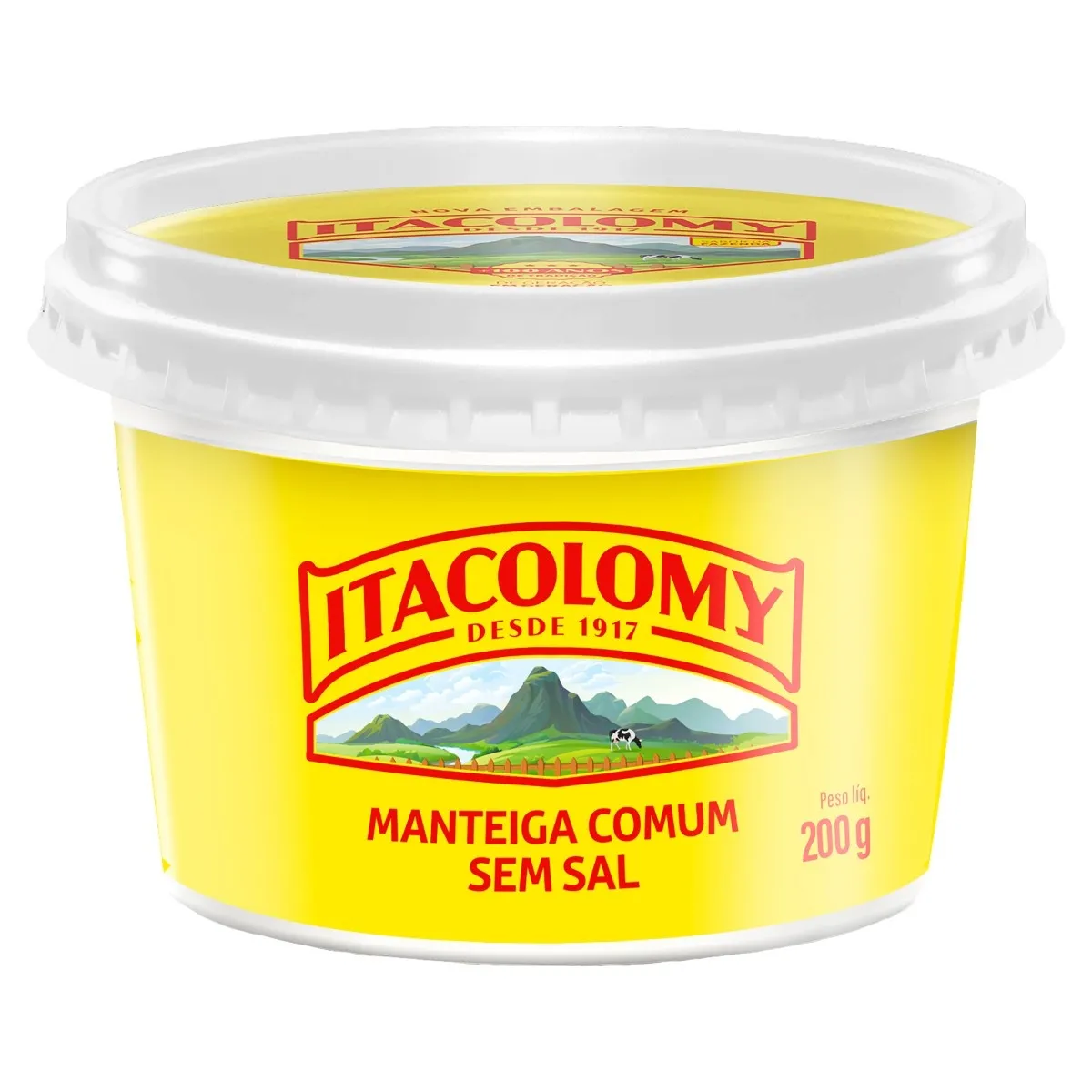 Manteiga Itacolomy Comum sem Sal 200G
