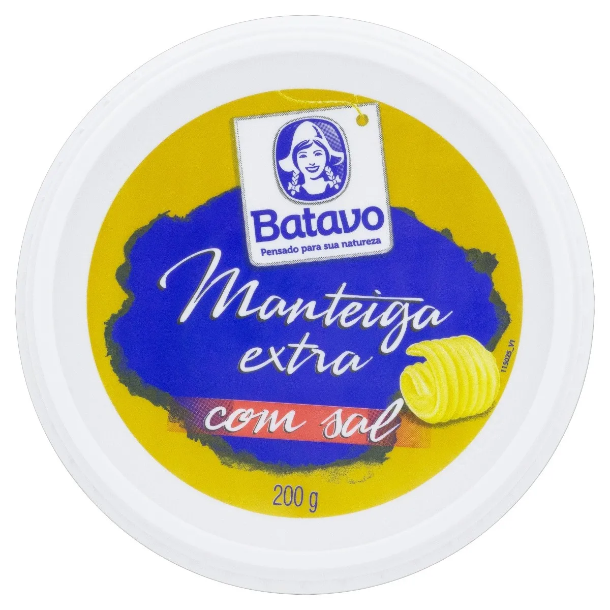 Manteiga Extra Batavo com Sal 200G