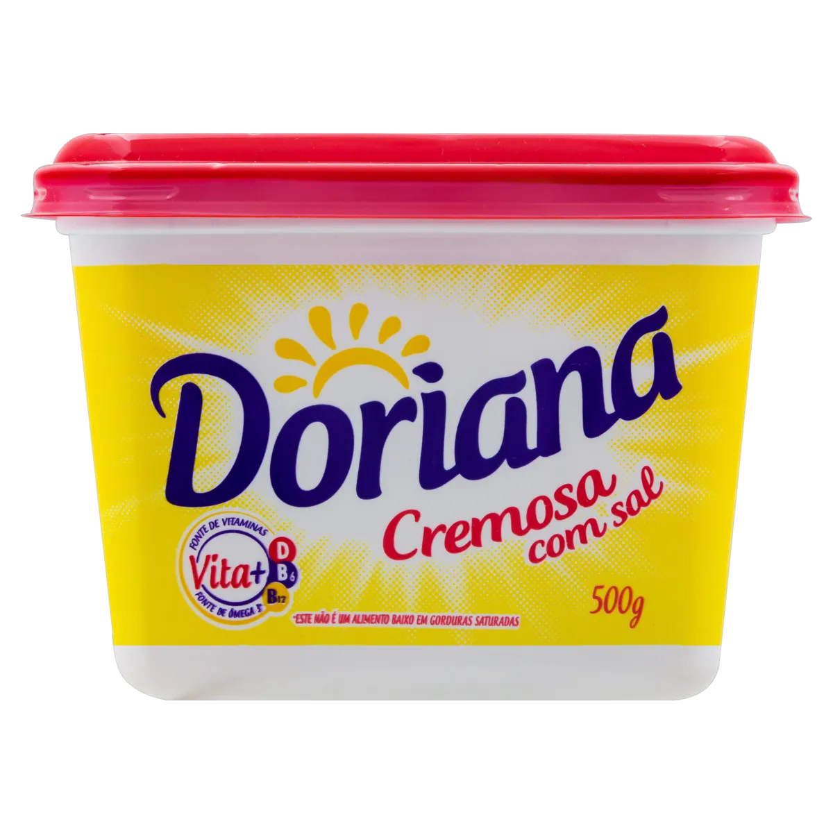 Margarina Cremosa Doriana com Sal 500G
