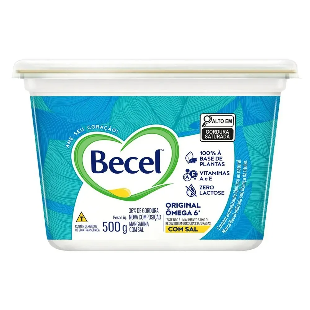 Margarina com Sal Becel 500G