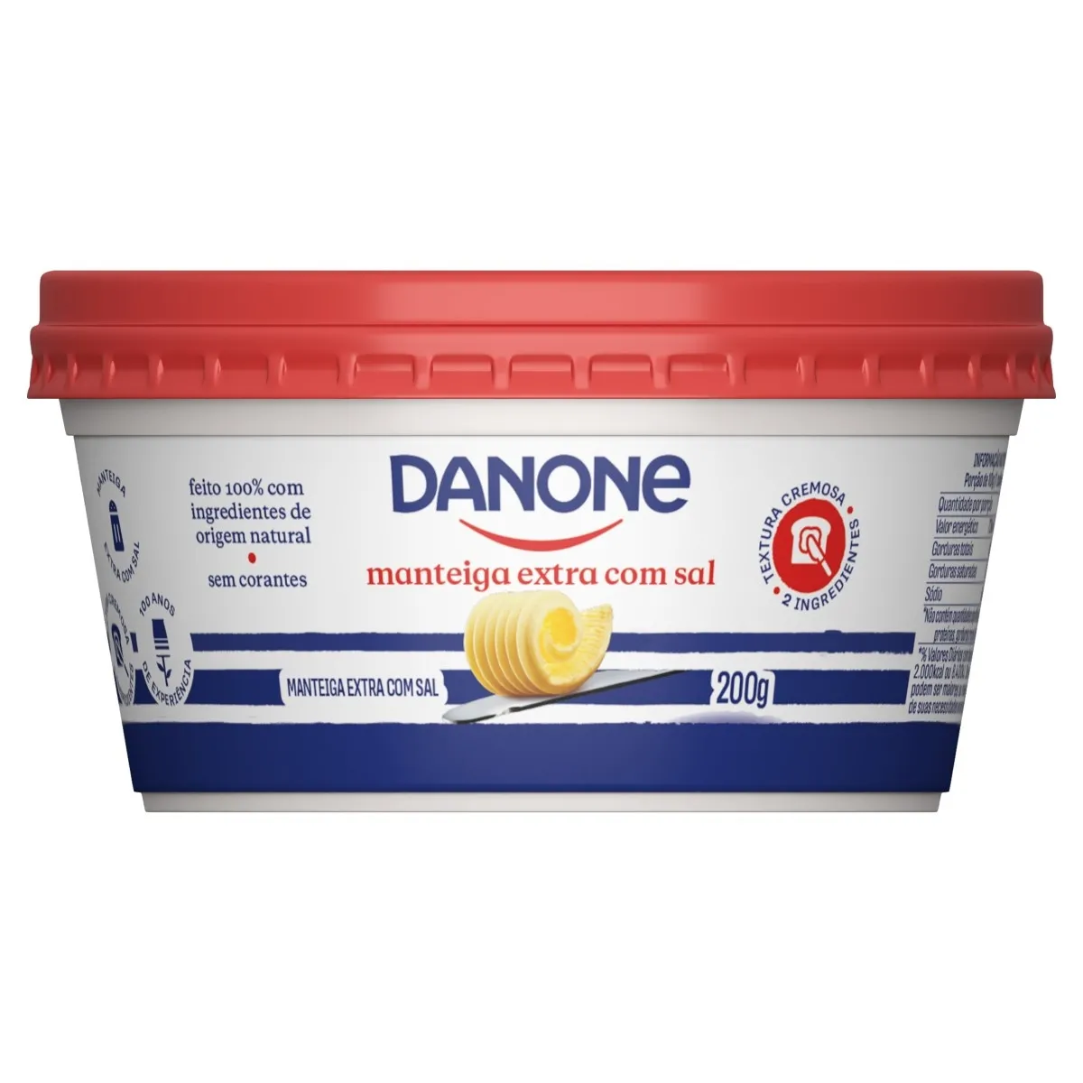 Manteiga Extra com Sal Danone 200G