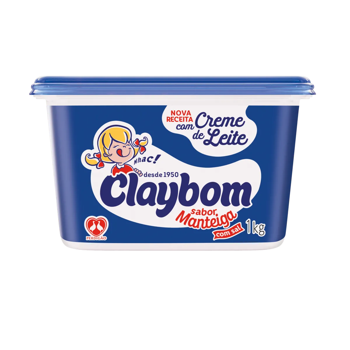 Margarina Manteiga Claybom Sal Creme Leite 1KG