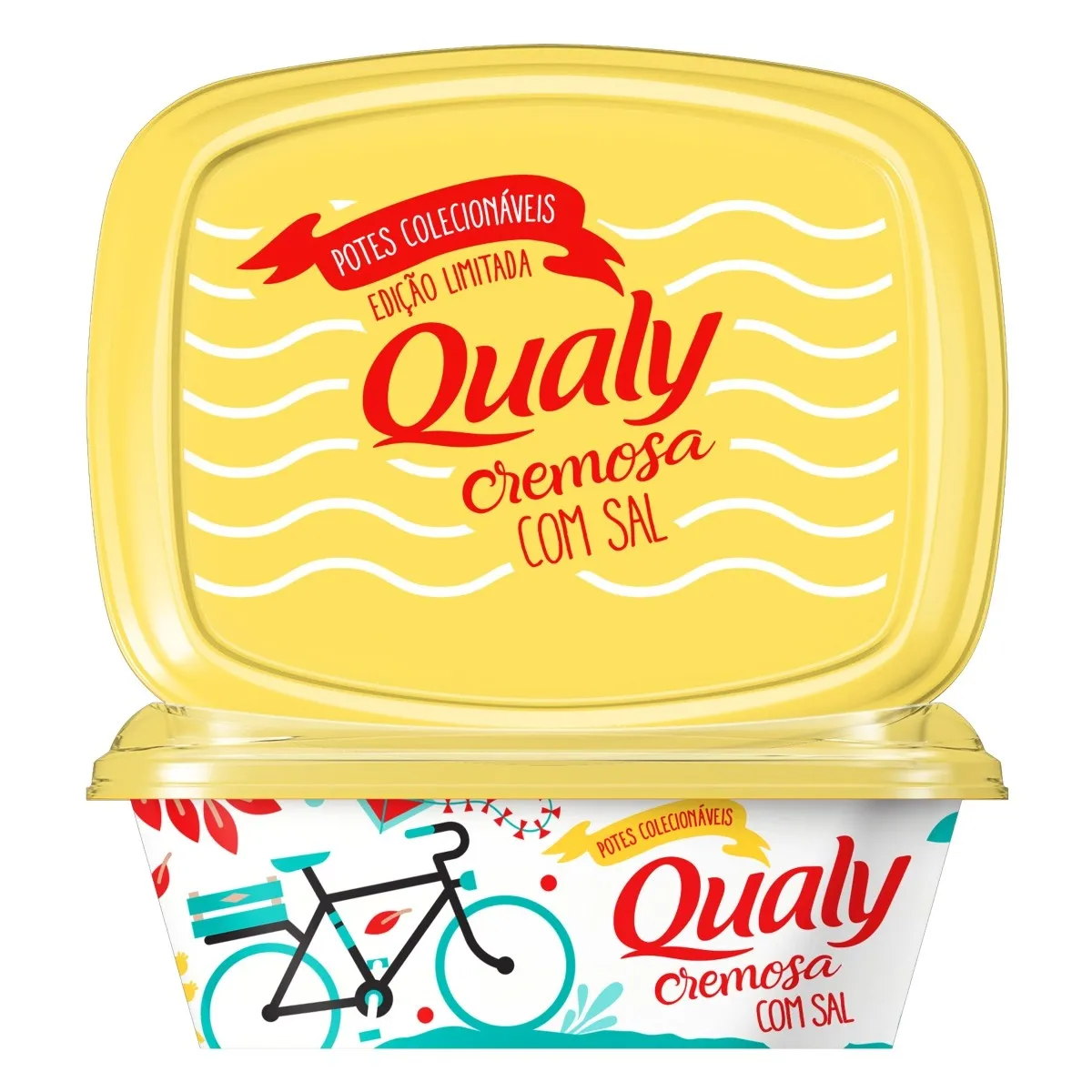 Margarina Cremosa Qualy com Sal 250G