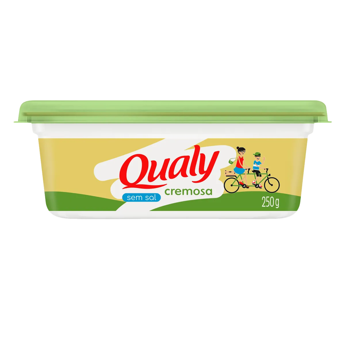 Margarina Cremosa Qualy sem Sal 250G