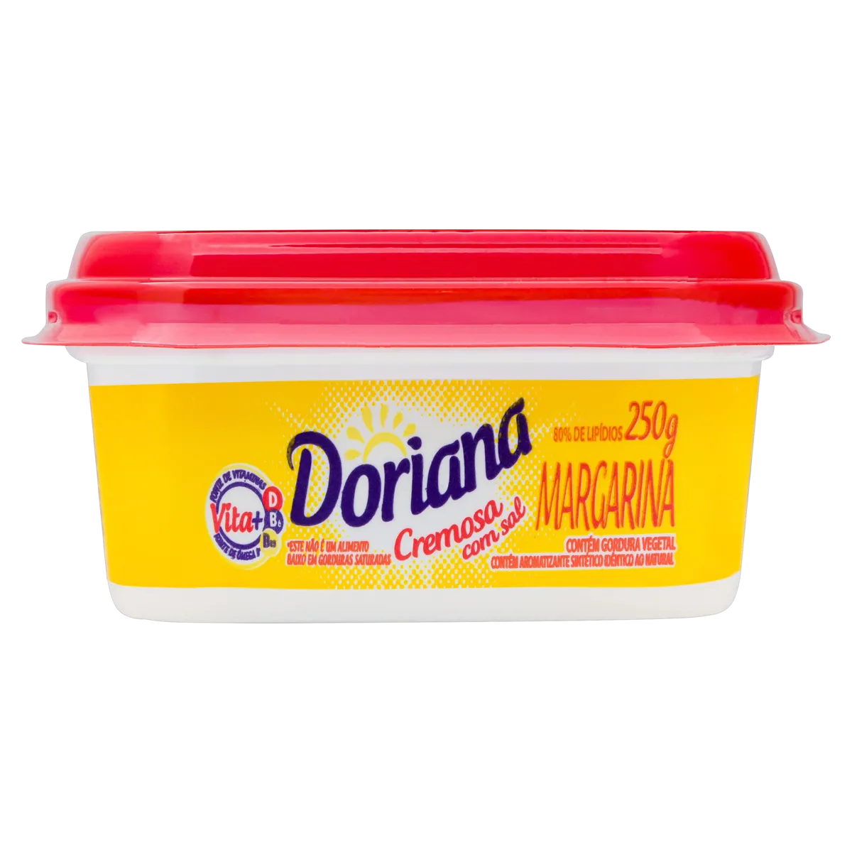 Margarina Cremosa Doriana com Sal 250G