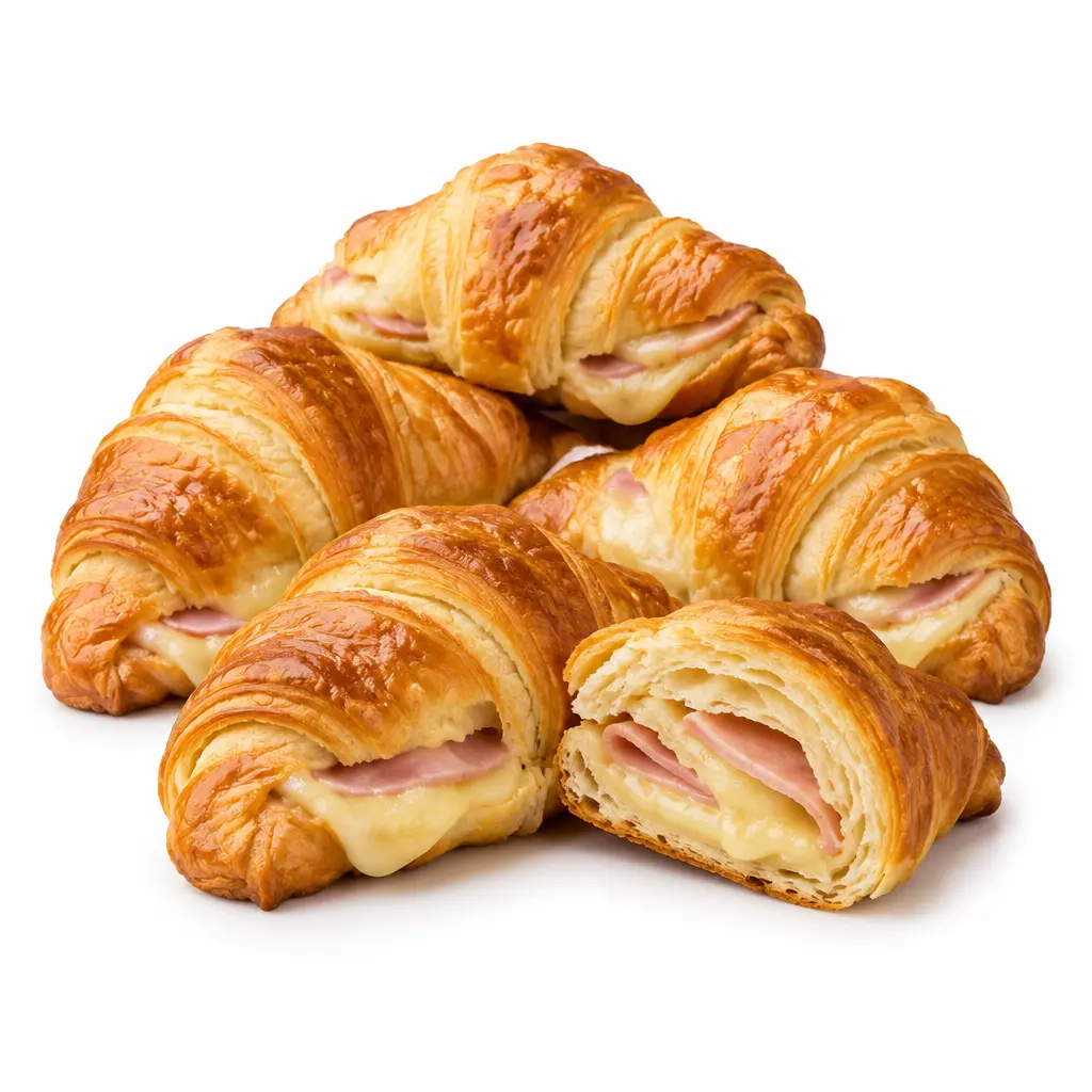 Croissant de presunto e queijo KG