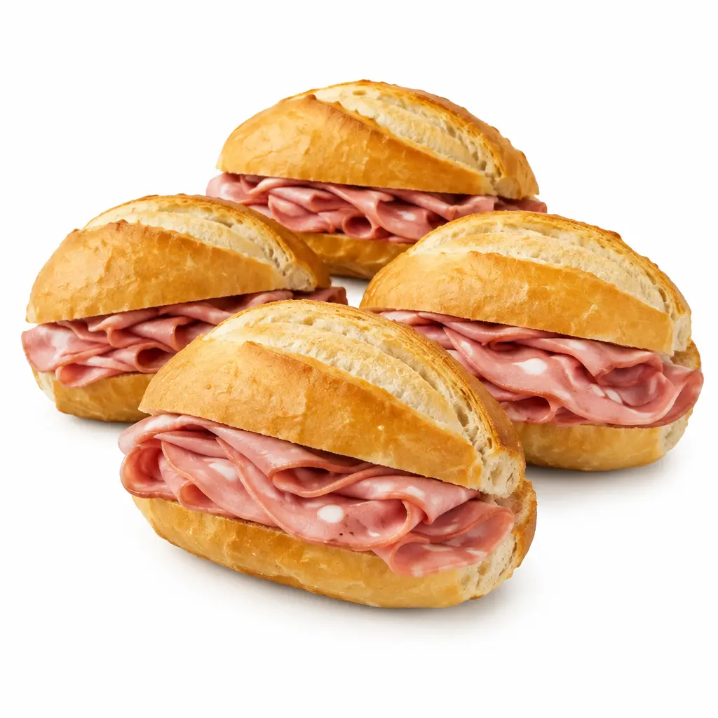 Pão com mortadela KG